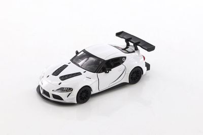KINSMART Toyota GR Supra Racing Concept 1:36 white