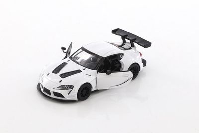 KINSMART Toyota GR Supra Racing Concept 1:36 white