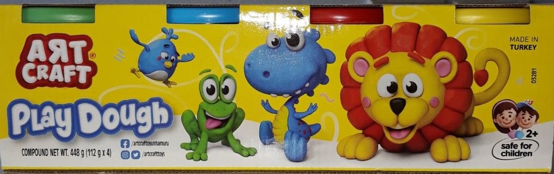 Пластелин во чашки (4х112гр)