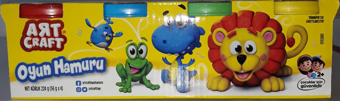 Пластелин во чашки (4х56гр)