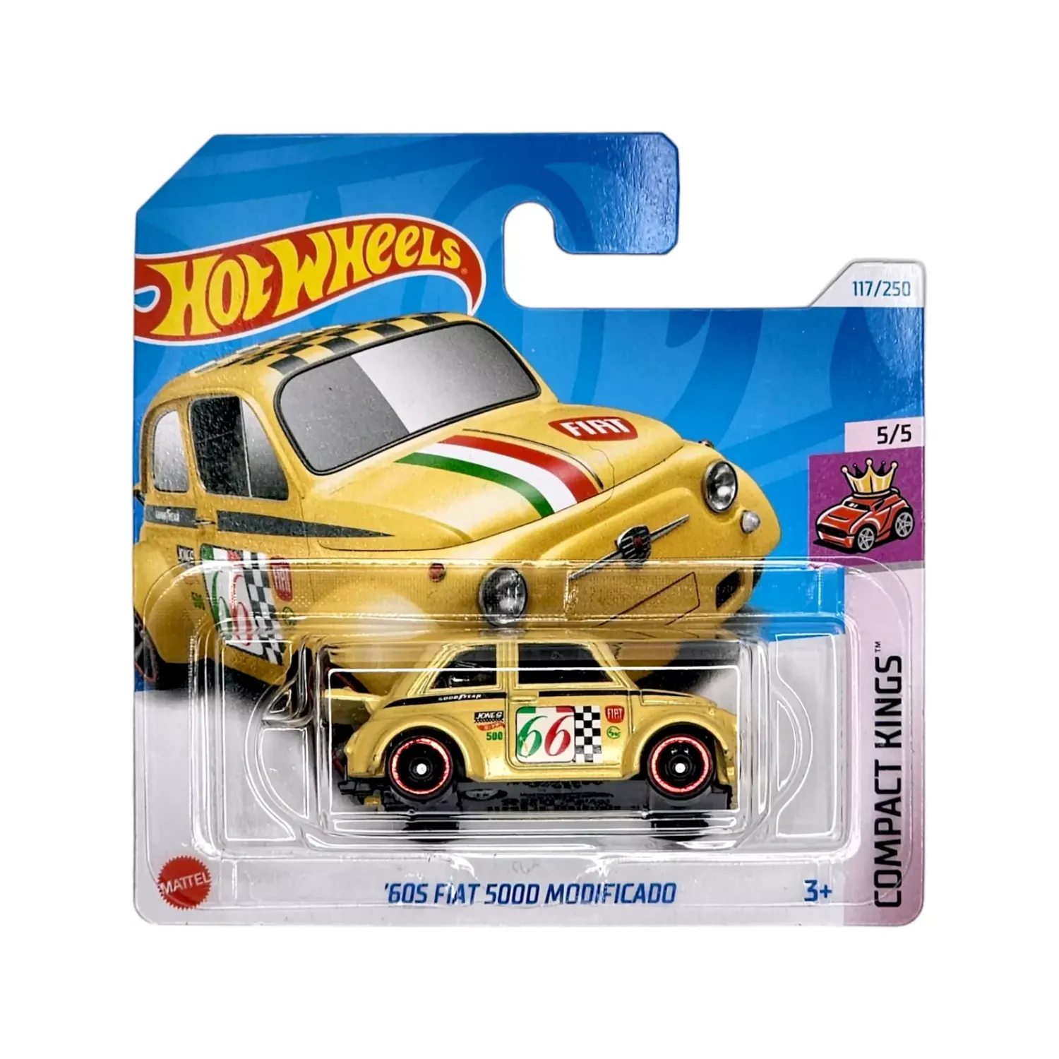Hot Wheels '60S FIAT 500D MODIFICADO