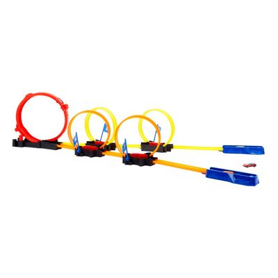 Hot Wheels ® Multi-Loop Race Off Playset