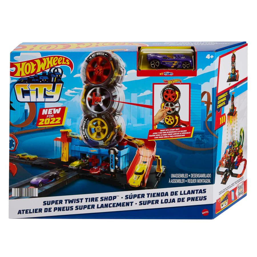 Hot Wheels® City Super Twist Tire Shop™
