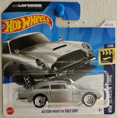 HOT WHEELS ASTON MARTIN 1963 DB5