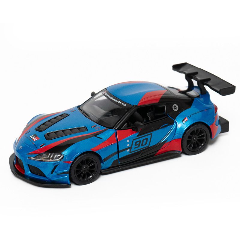 KINSMART Toyota GR Supra Racing Concept printing 1:36 blue