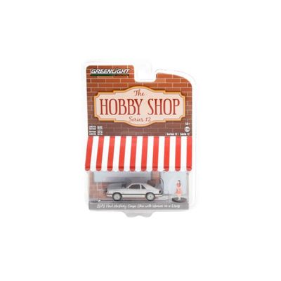 1:64 The Hobby Shop Series 12 - 1979 Ford Mustang Coupe Ghia with Woman in a Dress Solid Pack