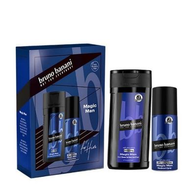 BRUNO BANANI Magic Man Deodorant Spray 150ml + Shower Gel 250ml