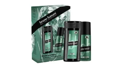 BRUNO BANANI Made For Man Deodorant Spray 150ml + Shower Gel 250ml