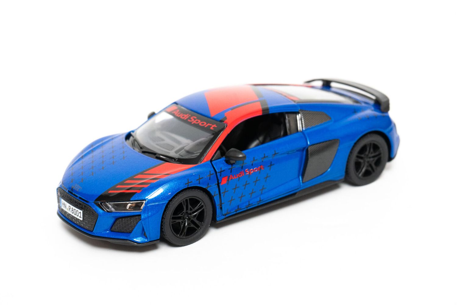 KINSMART 2020 Audi R8 Coupe (Livery Edition) 1:36 blue