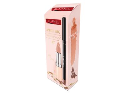 RIMMEL LASTING APRICOT NUDE 042 CAPPUCCINO 705 KIT