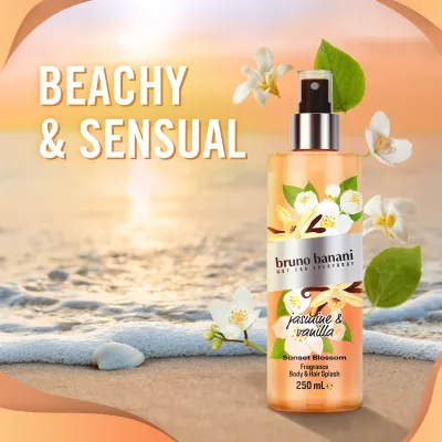 BRUNO BANANI Sunset Blossom Body Splash, 250 ml