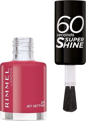 RIMMEL 60 Seconds Super Shine Nail Polish 271 Jet Setting лак за нокти