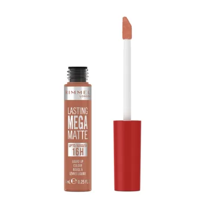 RIMMEL Lasting Mega Matte 700 Be My Baby течен кармин за усни