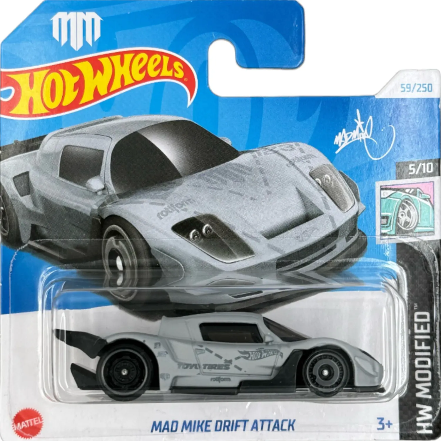 Hot Wheels MAD MIKE DRIFT ATTACK