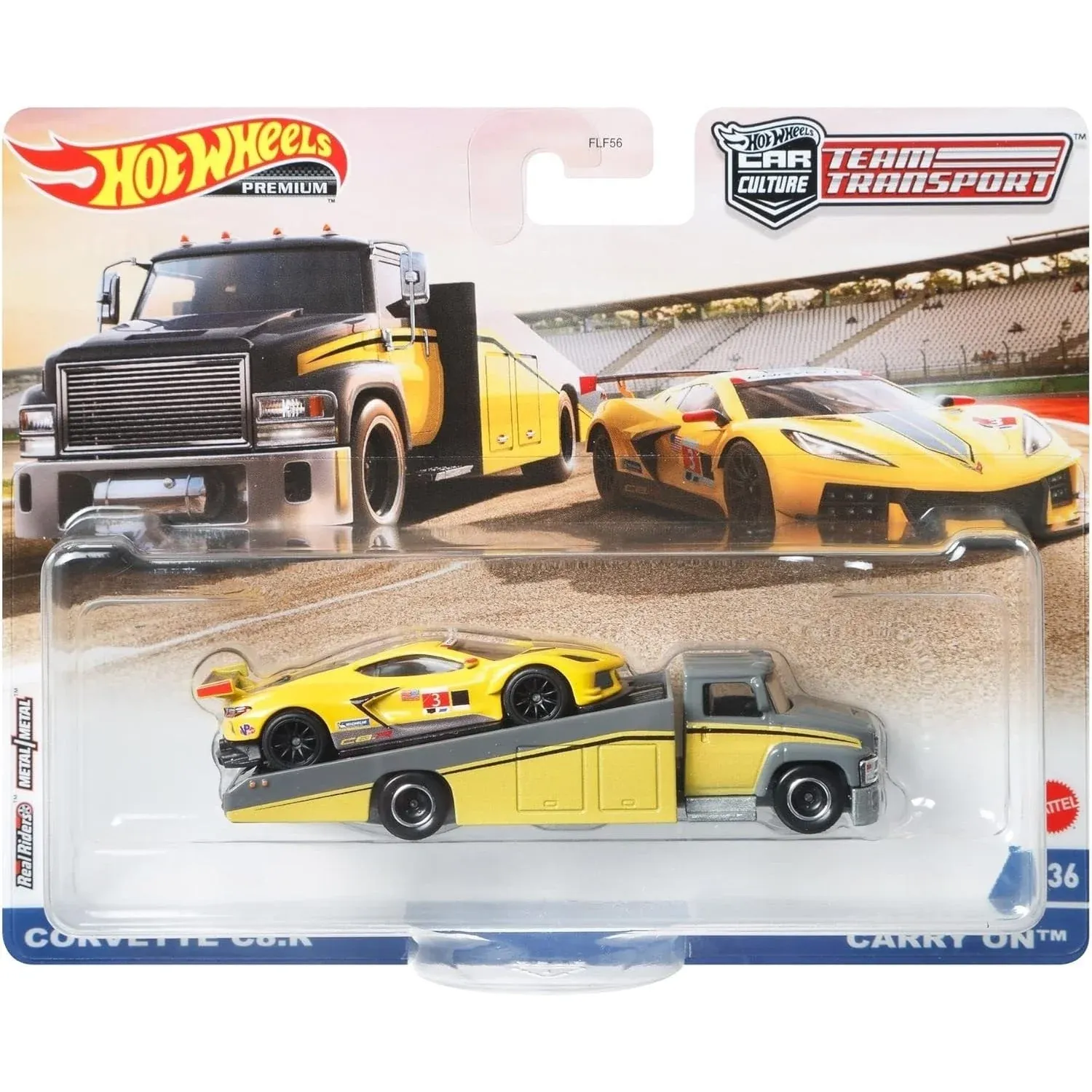 Hot Wheels CORVETTE C8.R / CARRY ON Premium
