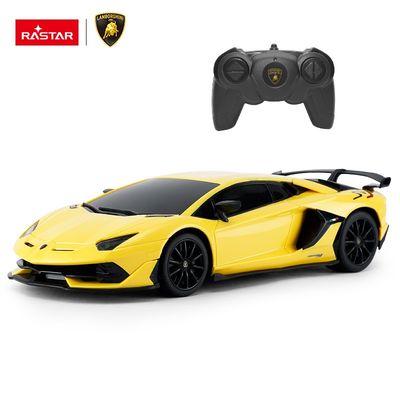RASTAR R/C 1:24 Lamborghini Aventador SVJ yellow