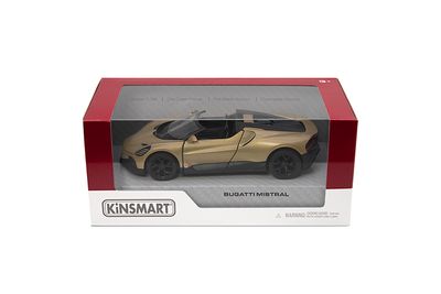 KINSMART Bugatti Mistral 1:36 White