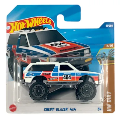 HOT WHEELS CHEVY BLAZER 4x4