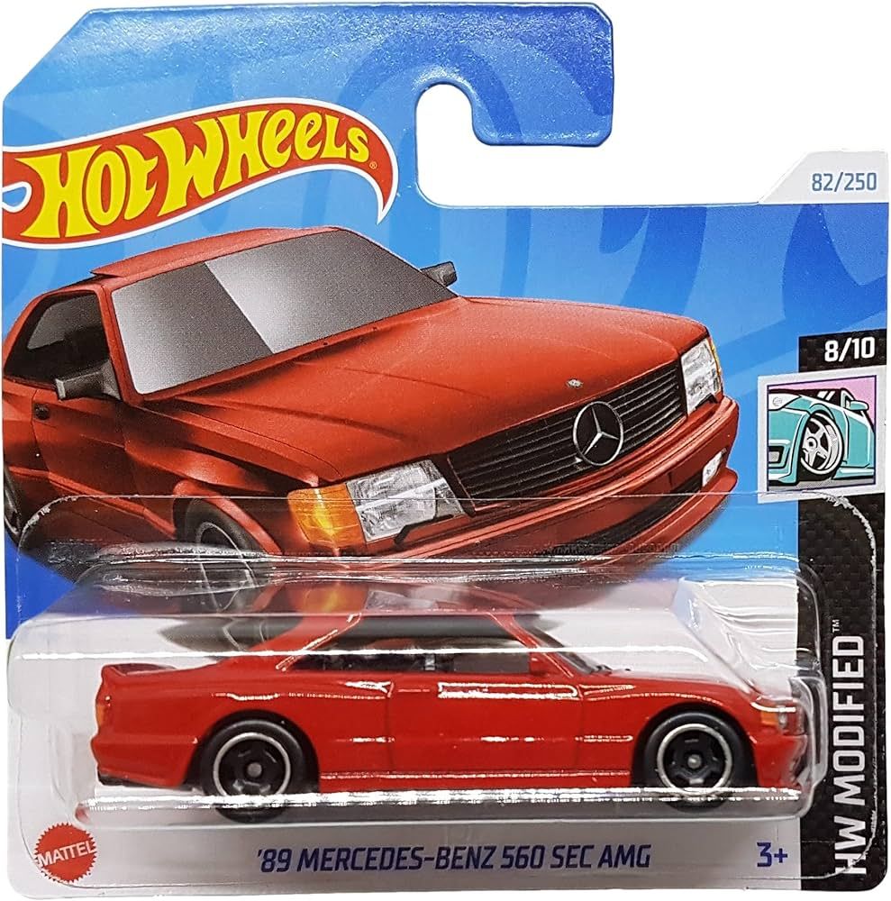 Hot Wheels '89 MERCEDES-BENZ 560 SEC AMG