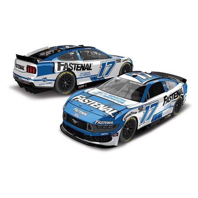 1:64 Ford Mustang #17 Chris Buescher, Fastenal, White/Blue, 2025 - Action Racing Collectibles