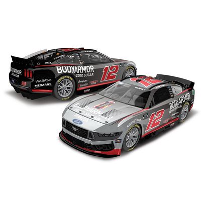 1:64 Ford Mustang #12 Ryan Blaney, Bodyarmor Zero Sugar, Grey/Red, 2025 - Action Racing Collectibles