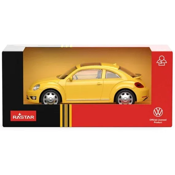 RASTAR 1:43 VOLKSWAGEN THE BEETLE YELLOW
