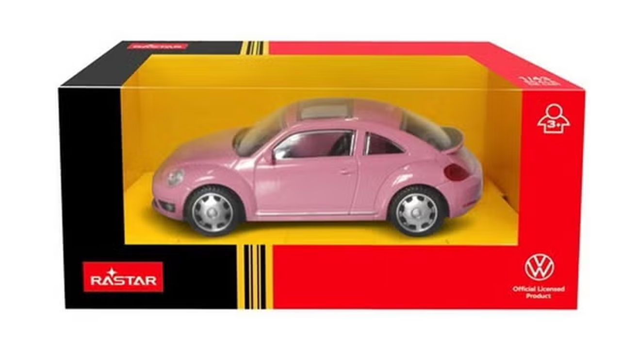 RASTAR 1:43 VOLKSWAGEN THE BEETLE PINK