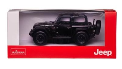 RASTAR 1:43 JEEP WRANGLER RUBICON BLACK