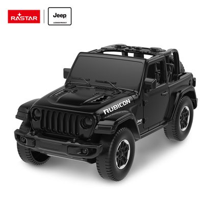 RASTAR 1:43 JEEP WRANGLER RUBICON BLACK