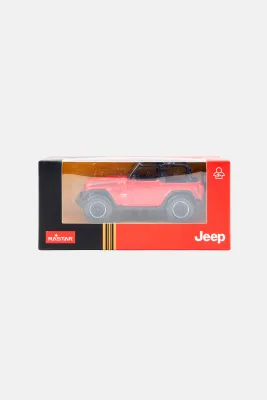 RASTAR 1:43 JEEP WRANGLER RUBICON RED