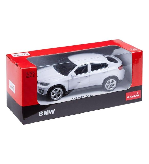 RASTAR 1:43 BMW X6 WHITE