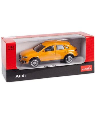 RASTAR 1:43 AUDI Q3 YELLOW
