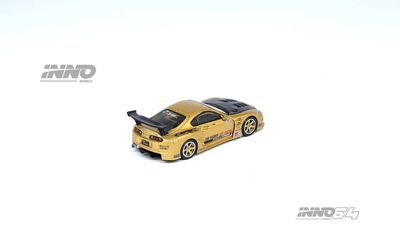 1:64 Toyota Supra (A80) Top Secret GT300, Gold, 1995 - INNO Models