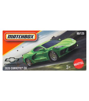 1:64 Corvette, Green, 2020 - Matchbox