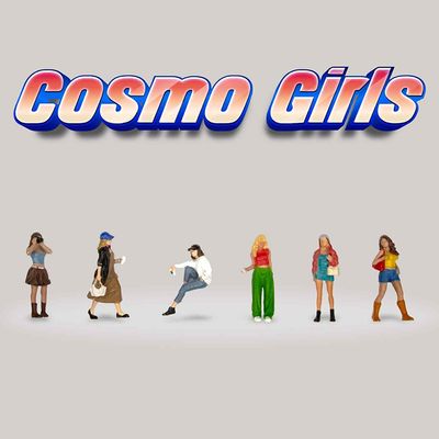 1:64 Figure Set: Cosmo Girls (Set of 6 figures), 2026 (1:64) - American Diorama