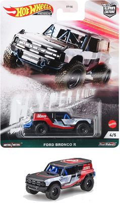 1:64 Ford Bronco R - Hot Wheels