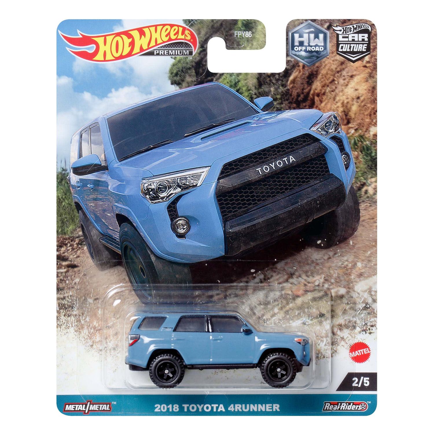 1:64 Toyota 4Runner, Blue 2005 - Hot Wheels