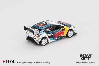 1:64 Ford Puma Rally1 #13 M-Sport Ford WRT 2024 Rally Monte Carlo (LHD) - MINI GT