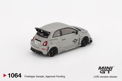 1:64 Fiat Abarth 595 LB-WORKS x Abas Works Fighters, 2024 (LHD) - MINI GT