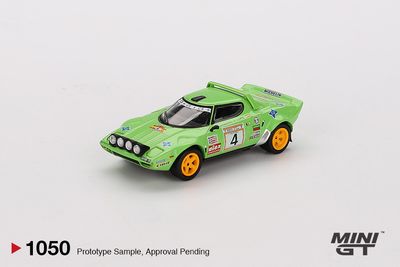 1:64 Lancia Stratos HF #4 Spanish Rally Champion 1979 (LHD) - MINI GT