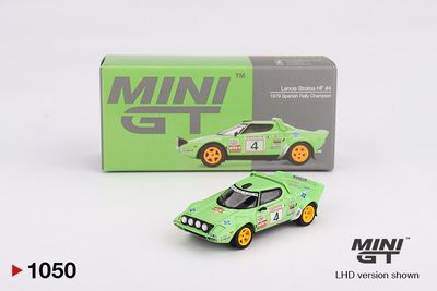 1:64 Lancia Stratos HF #4 Spanish Rally Champion 1979 (LHD) - MINI GT