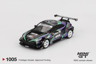 1:64 Toyota GR86 HKS TYPE R Tokyo Auto Salon, 2022 (RHD) - MINI GT