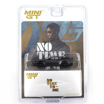 1:64 Aston Martin DBS James Bond 007 Series "No Time To Die" 2021 - English Blister Packaging - MINI GT