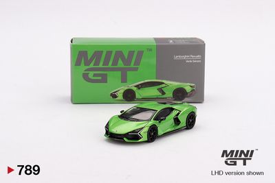 1:64 Lamborghini Revuelto Verde Selvans 2024 (LHD) - MINI GT