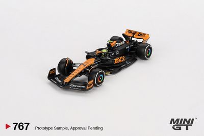 1:64 McLaren MCL60 #4 Lando Norris 2023 F1 2023 Japanese GP 2nd Place (LHD) - MINI GT