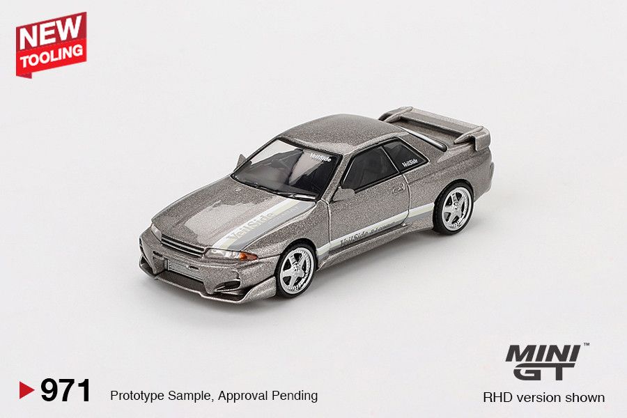 1:64 Nissan Skyline GT-R (R32) Veilside Combat C-I Veilside Combat Grey 2011 (RHD) - MINI GT