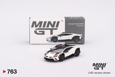 1:64 Lamborghini Huracan Sterrato Bianco Asopo 2023 (LHD) - MINI GT