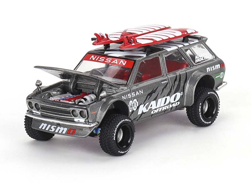 1:64 Datsun 510 Wagon 4x4 Kaido Offroad V1 2024 (RHD) - MINI GT