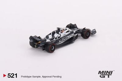 1:64 AlphaTauri AT03 #22 Yuki Tsunoda 2022 Abu Dhabi Grand Prix - MINI GT