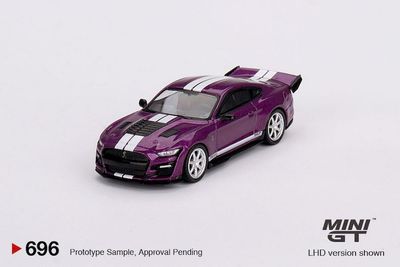 1:64 Shelby GT500 Dragon Snake Concept Fuchsia Metallic 2023 (LHD) - MINI GT